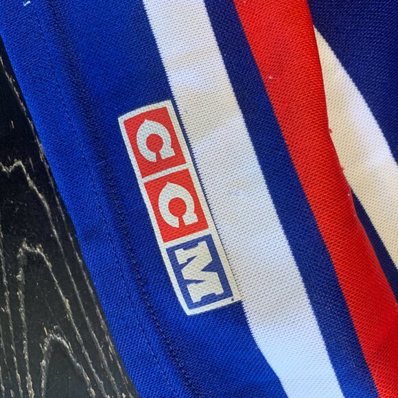 Authentic Vintage LUC ROBITAILLE rangers jersey.  CCM Hockey NHL Sz M. - Picture 3 of 3